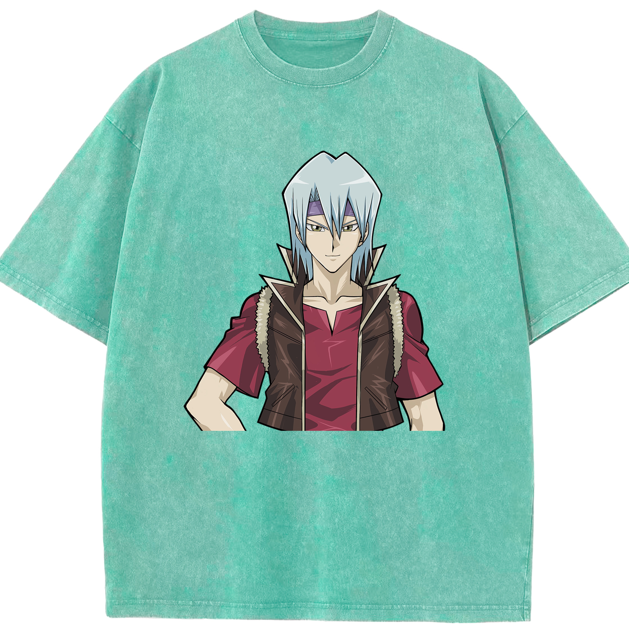 （画像用） 遊☆戯☆王 Yu-Gi-Oh! 綿100% ヴィンテージ風 半袖Tシャツ（フロントプリント）